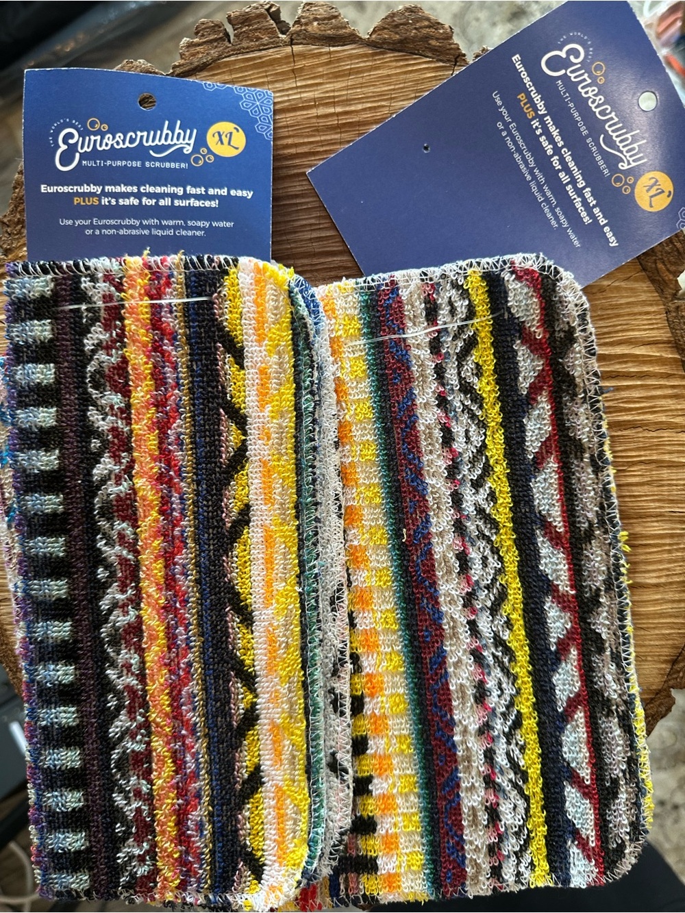 Euroscrubby Multi-Color Kitchen Scrubber Cloths